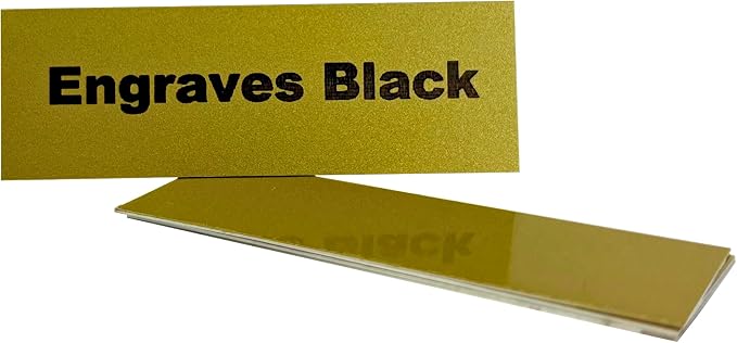 Blank Metal Plates for Laser Engraving by Handmade