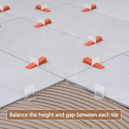 2000 PCS Tile Leveling System Clips 1/16'' 2000-Piece Tiles Leveler Spacers Tool - Image 5