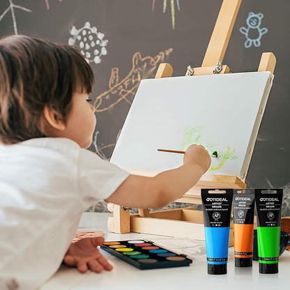 GOTIDEAL Acrylic Paint Cerulean Blue Tubes Non Toxic Non Fading, Rich Pigments - Image 5