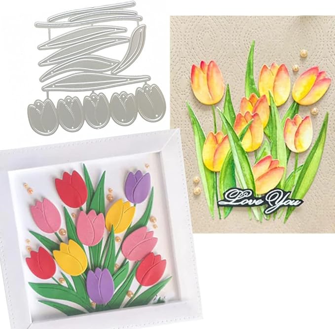 Cutting Dies Metal Stencils Scrapbooking Tools Flowers Lace Frame DIY Embossing by AMMSOCHY