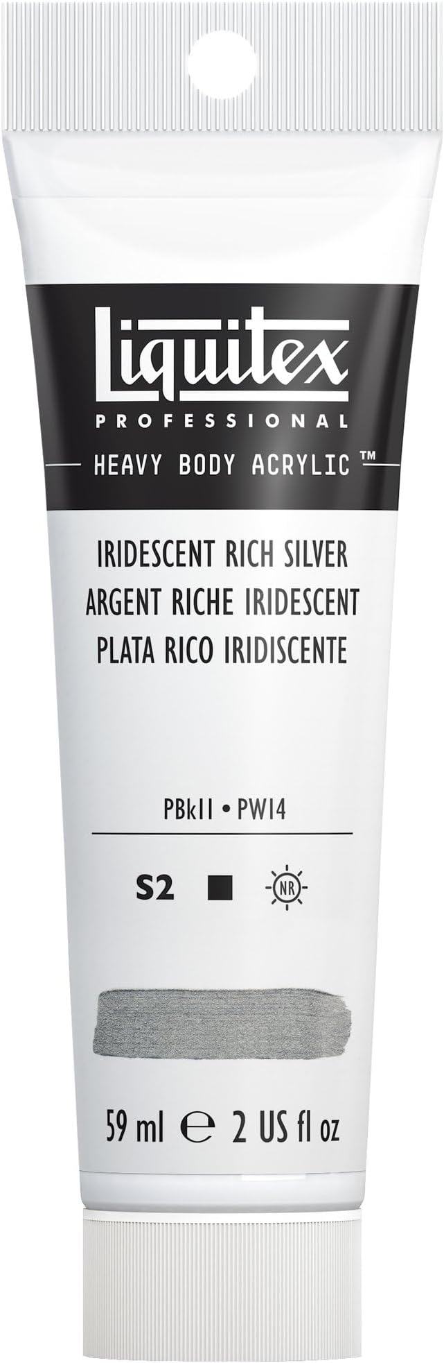 Liquitex Professional Heavy Body Acrylic Paint, 2-oz Tube, Iridescent Rich by Liquitex