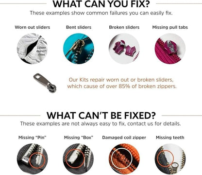 AKTIOIN Metal Zipper Repair Kit - Image 6