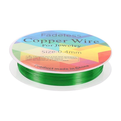 HARFINGTON 30ft Jewelry Wire, 26 Gauge Brass Craft Soft Metal Tarnish Resistant by HARFINGTON