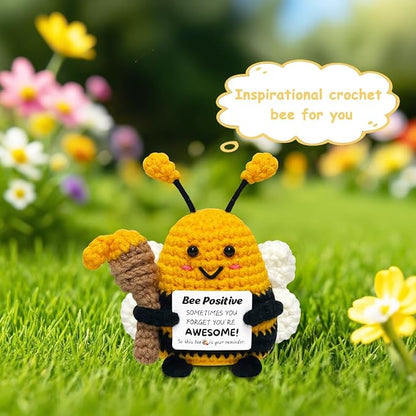 Positive Crochet Animals Bee Gifts - Image 8