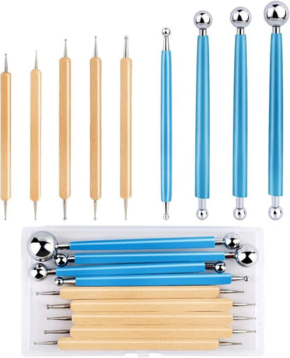 9 PCS Dotting Tools Ball Styluses by lokunn