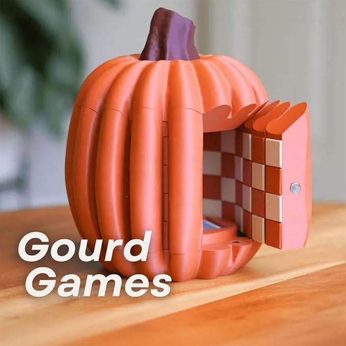 Pumpkin Board Game Set, Magnetic Pumpkin Chess Expansion Pack Gourd Games - Image 4