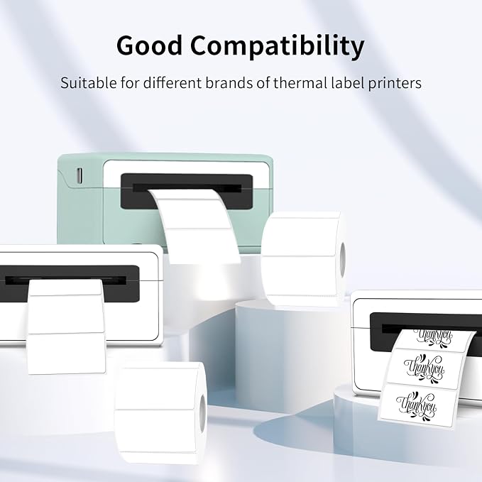 2x1 Inch Thermal Labels, Waterproof Self-Adhesive Shipping Label Printer Sticker - Image 4