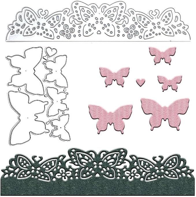 Lace Metal Cutting Dies Butterfly Lace Cut Die by Unknown