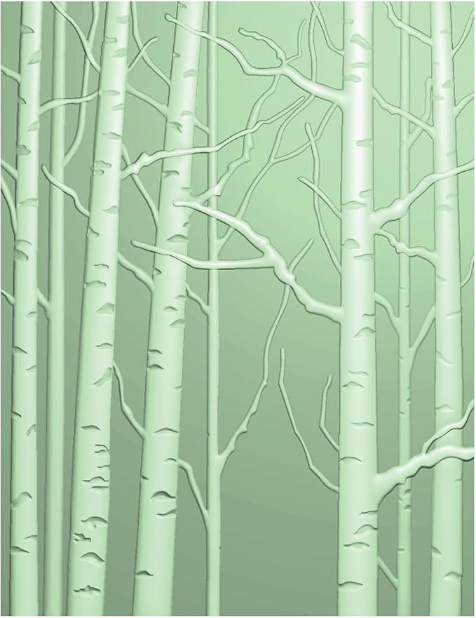 BAOFALI 3D Embossing Folder for Card Making Tree Trunk Pattern Plastic by BAOFALI
