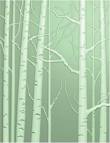 BAOFALI 3D Embossing Folder for Card Making Tree Trunk Pattern Plastic by BAOFALI
