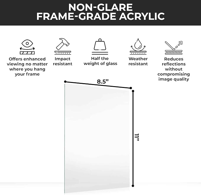 CountryArtHouse CAH Non-Glare Acrylic Plexiglass - Image 3