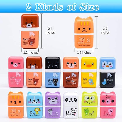 Sooez 12 Pack Pencil Erasers, Cute Erasers Pencil Eraser - Image 6