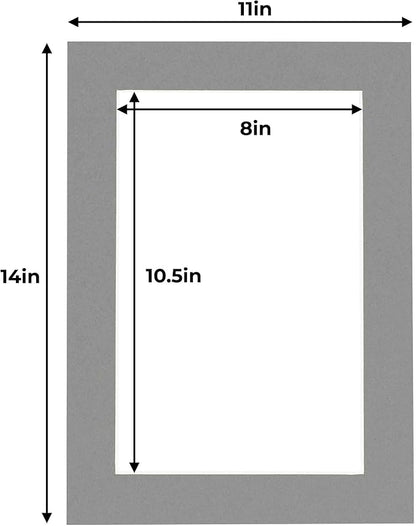 11x14 Mat for 8.5x11 Photo - Image 3