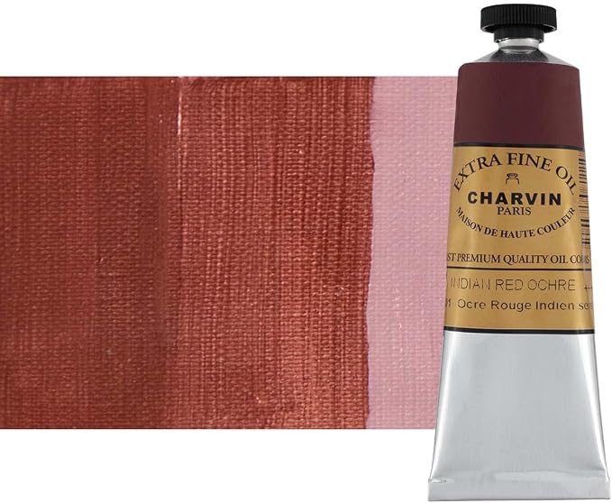 Charvin Extra Fine Oil Paint, Indian Red Ochre 60 mL by Unknown