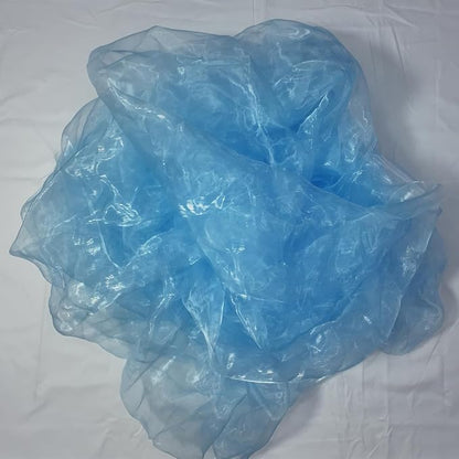 Two-Tone Iridescent Holographic Organza Fabric - Image 4