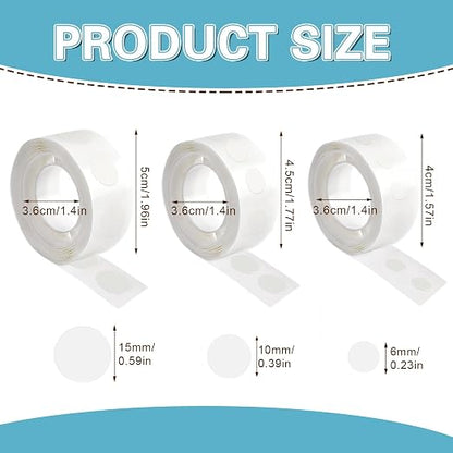 UPINS Glue Points Dots, Double Sided Removable - Image 2