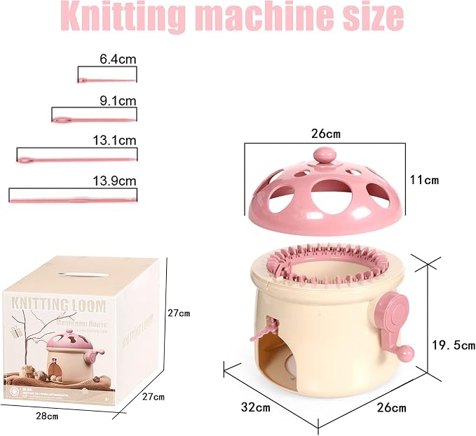 SENTRO Knitting Machines, 32 Needles Knitting Loom Smart Knitting Board - Image 5
