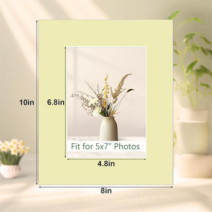 Egofine 14 Packs Picture Frame Mats, 8x10 Picture Mats - Image 2