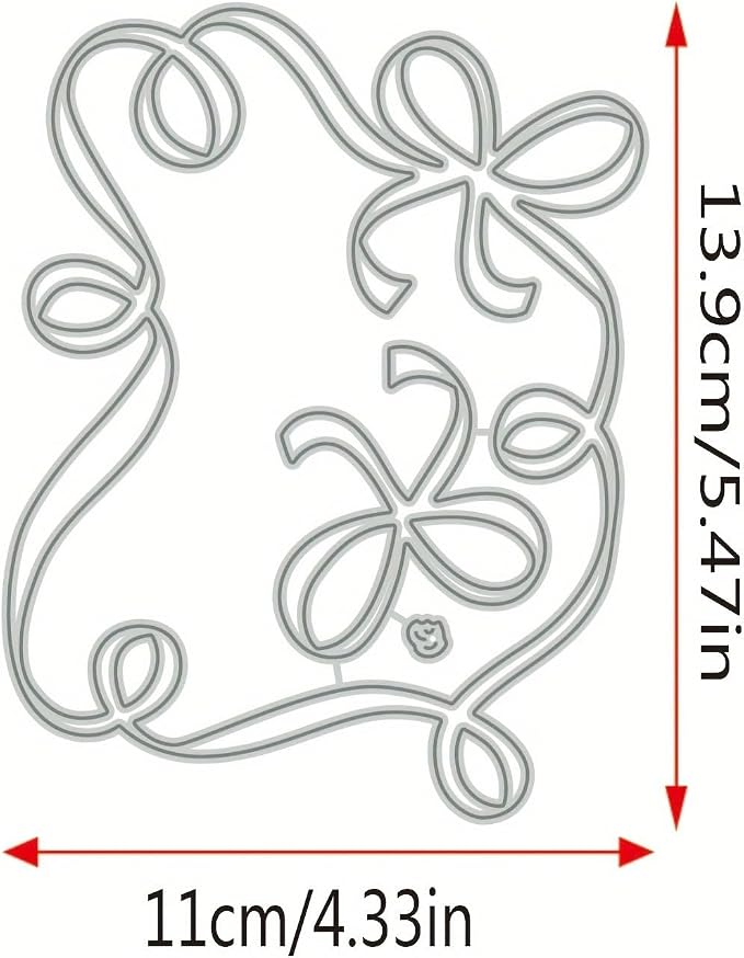 Festivals Metal Cutting Die for Scrapbooking, Christmas Cut Stencils for DIY - Image 4