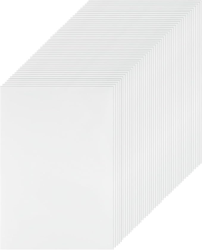 100 Pcs Freezer Paper for Quilting 8.5 x 11 Inch Quilter Freezer Paper Sheets by Unknown