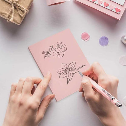 12 Pack 4"x6" Pale Pink Rubber Stamp Carving Blocks Pink Rubber Carving Blocks - Image 6