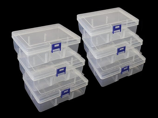 6-Piece Clear Plastic Storage Box by JESEP+YONG