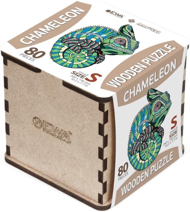 Chameleon S Wooden Puzzle - Image 3