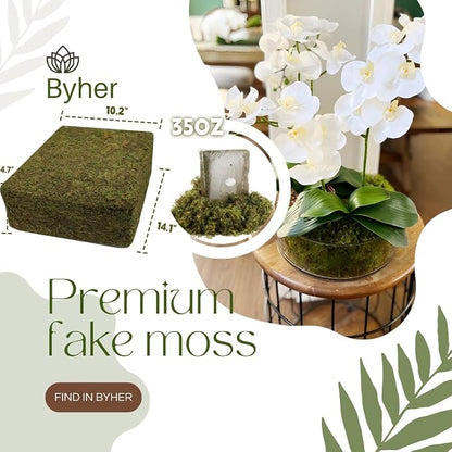 BYHER 35 OZ Large Capacity Fake Moss - Image 5