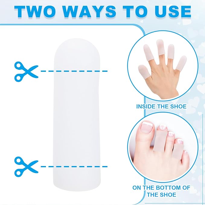 PATIKIL Gel Finger Cots 2"x0.67" - Image 3