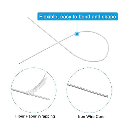 PATIKIL 16 Gauge 16" Floral Stem Wire - Image 3