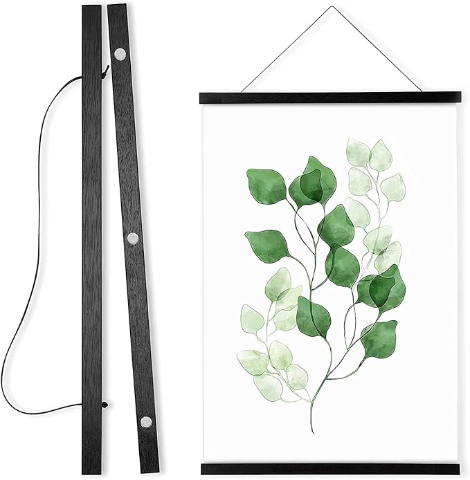 WITCOLOR Magnetic Poster Hanger Frame, Canvas Works and Art Prints by WITCOLOR