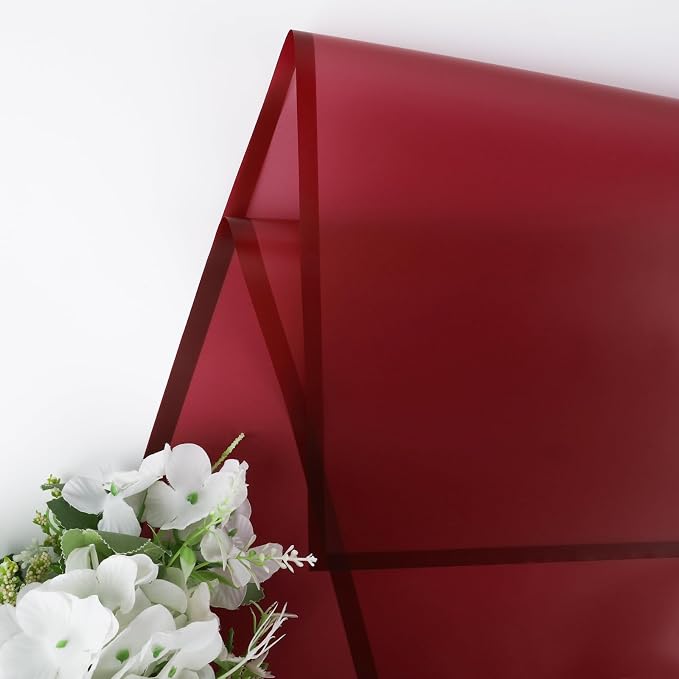FUHITIM 20 Sheets Flower Wrapping Paper - Image 4