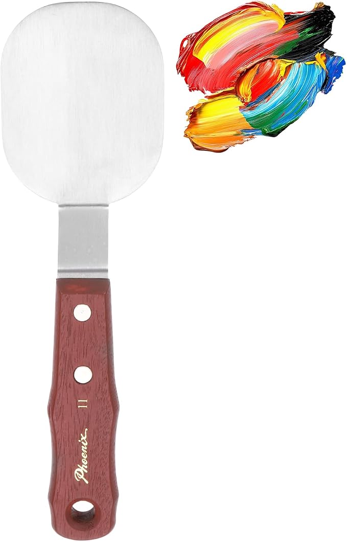 MECCANIXITY Pack of 1 Large Palette Knife No.11, 9.4" Long Palette Knives by MECCANIXITY