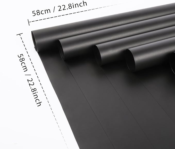 FUHITIM 20 Sheets Flower Wrapping Paper - Image 2