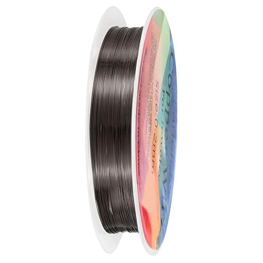 0.2 mm/32 Gauge Copper Wire for Jewelry Making, 82FT Copper Beading Craft Wire by MMETERXITY