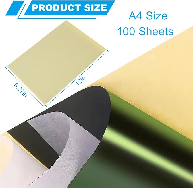 Tattoo Transfer Paper 100 Sheets, Thermal Stencil Paper - Image 2