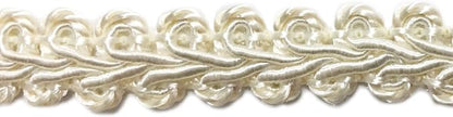 BEL AVENIR Braid Trim 1/2 inch 13.6 Yards French Gimp Basic Sewing Polyester by BELAVENIR