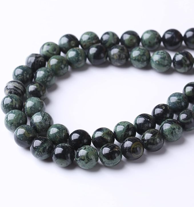 60PCS 6MM Blue Jasper Beads Stone Beads Energy Healing Beads - Image 2