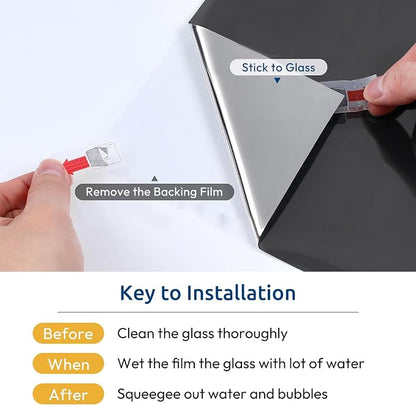 rabbitgoo Window Privacy Film One Way Window Tint - Image 8