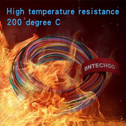 BNTECHGO 24 Gauge Silicone Wire Kit 10 Color Each 10 ft Flexible 24 AWG - Image 4