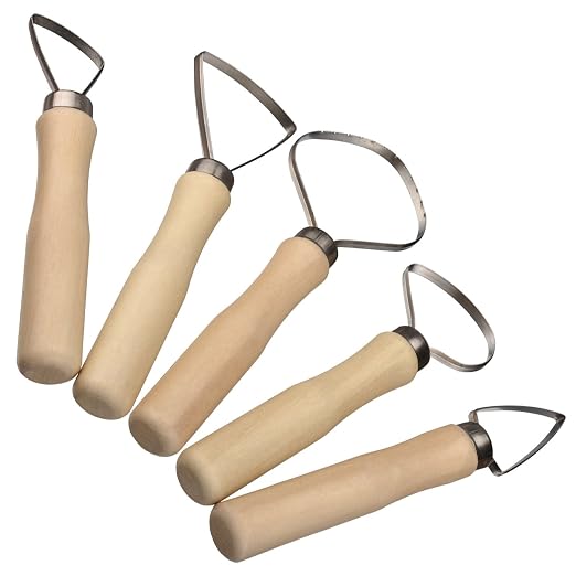 Pottery & Clay Large Ribbon Sculpting Tool Kit - Image 6