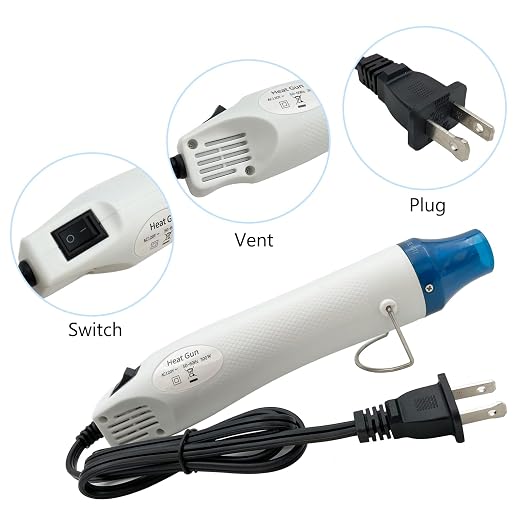 Mini Heat Gun, Portable Hot Air Gun Tool - Image 4