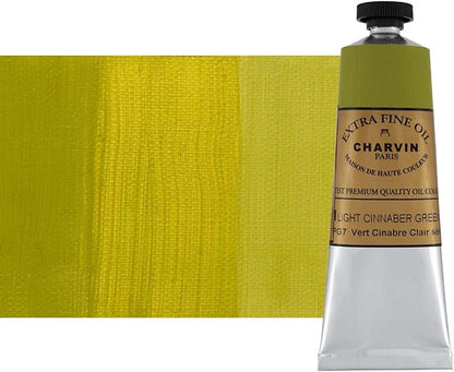 Charvin Extra Fine Oil Paint, Cinnabar Green Light 60 mL by Unknown