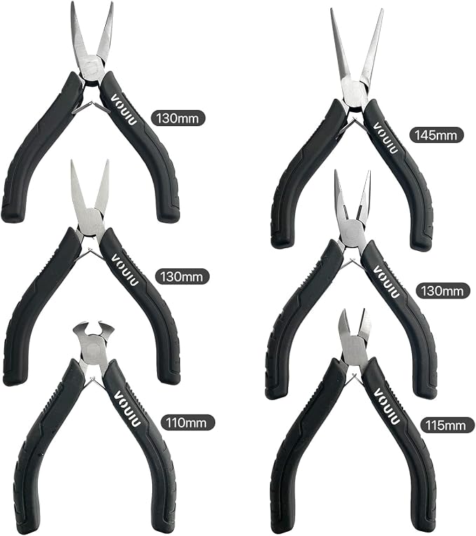 6-Piece Mini Pliers Set - Image 2