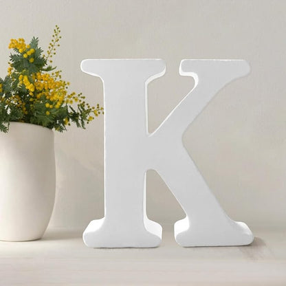 Wood Letters 4.3 Inch, Wooden Letters by UVEPBSMN