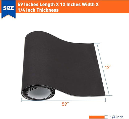 MAGZO Adhesive Foam Padding 1/8" Thick x 12" W x 59" L, Closed Cell Foam Sheet - Image 2