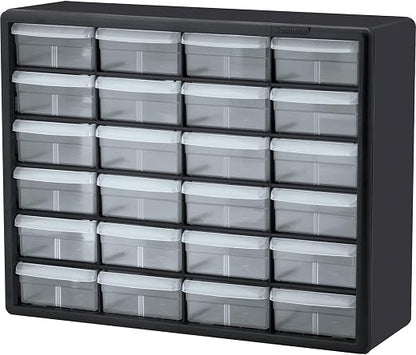 Akro-Mils 24-Drawer Plastic Drawer Storage Cabinet by Akro-Mils