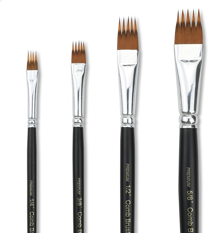 Paint Brush Comb Set by GACDR