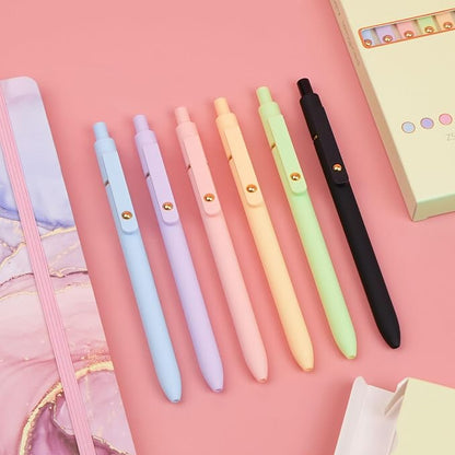 Ddaowanx Colored Gel Pens, 0.5mm Fine Point Retractable, Colorful Pens - Image 7