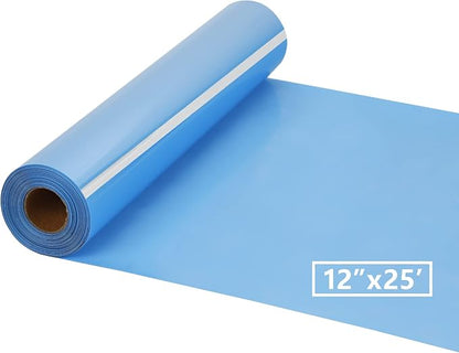 HTV Iron on Vinyl 12Inch by 25ft Roll Heat Transfer Vinyl by HTVVETUR